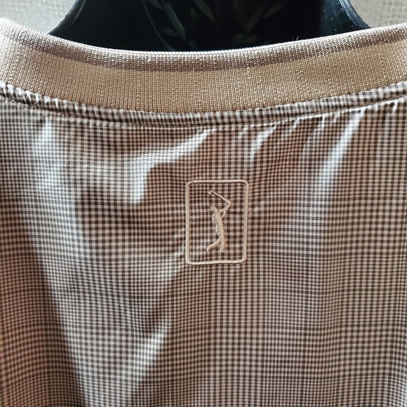 Golf PGA Windbreaker Pullover Jacket Khaki XXL - Picture 3 of 6